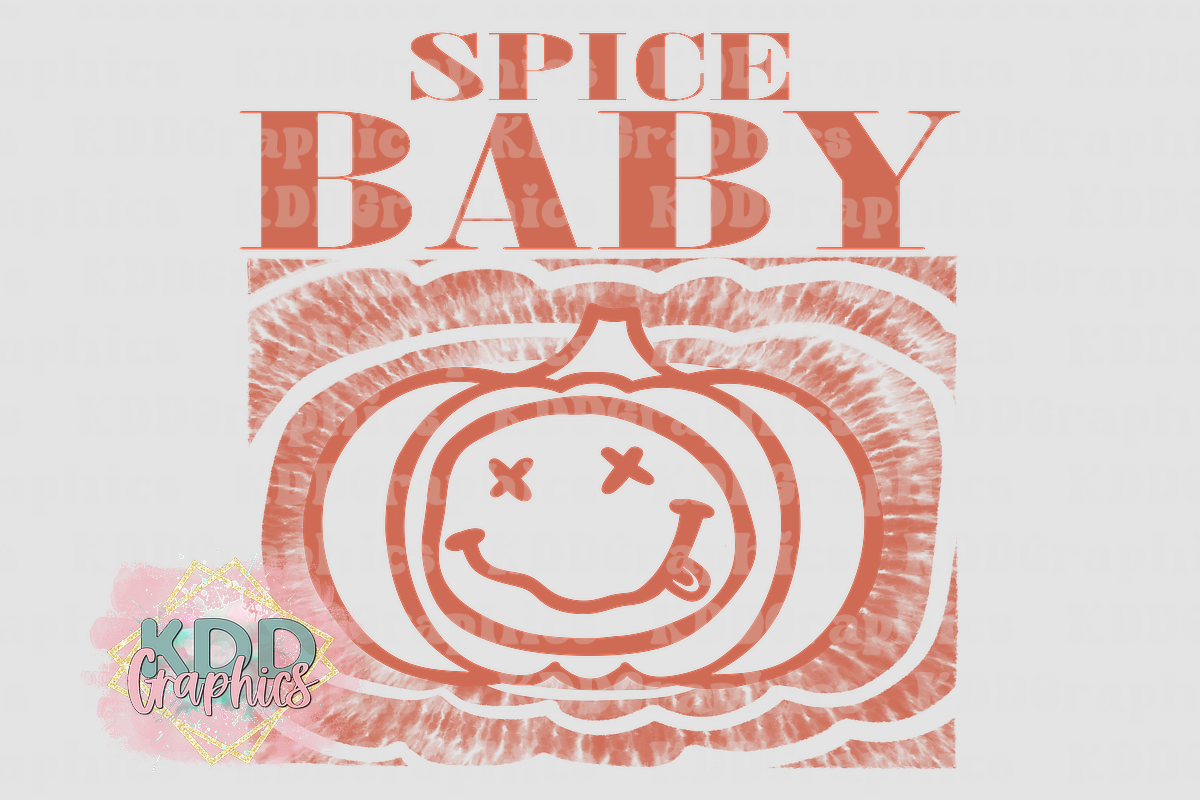 Coffee Weather Nirvana Smiley Face Pumpkin - Fall PNG