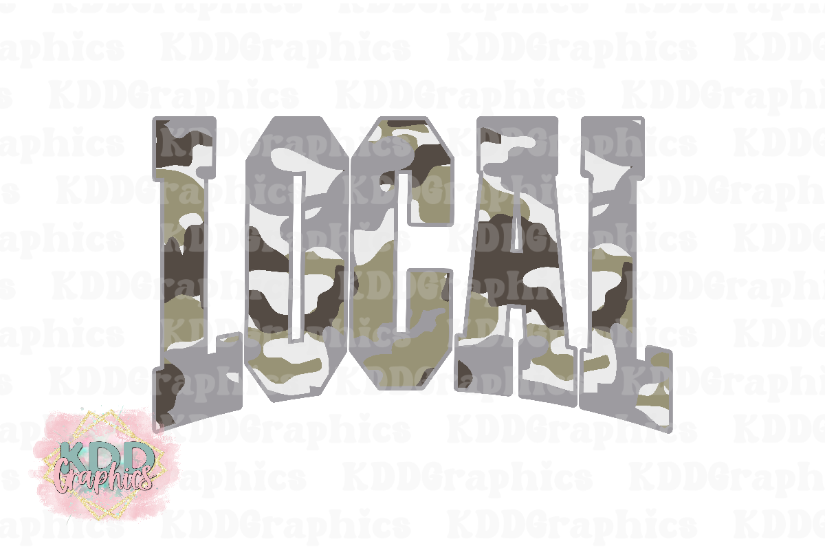 LOcal - Duck Camo Varsity PNG