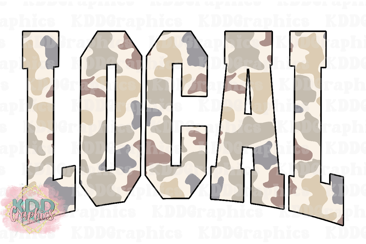 Local - Duck Camo Varsity PNG