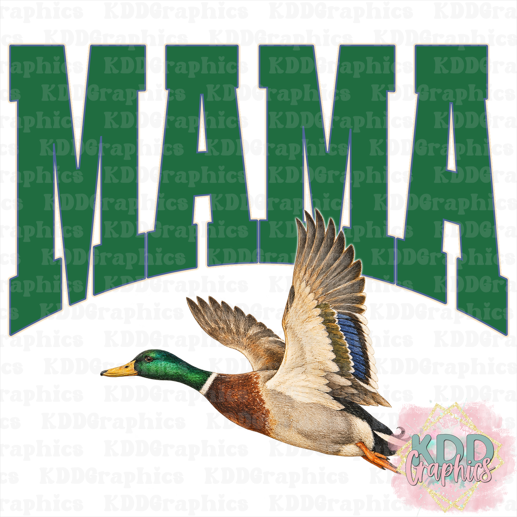 Mama - Mallard Duck PNG