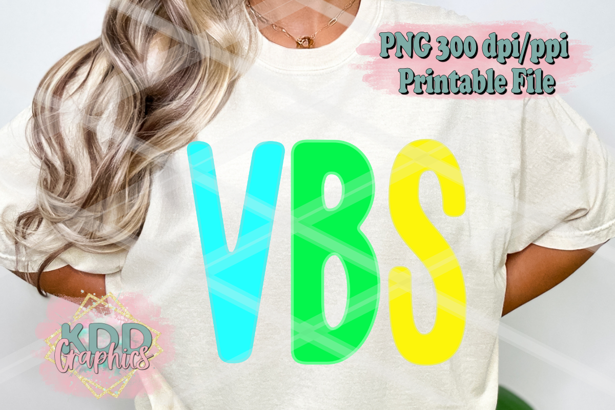 Neon VBS - Vacation Bible School - Religious Design PNG