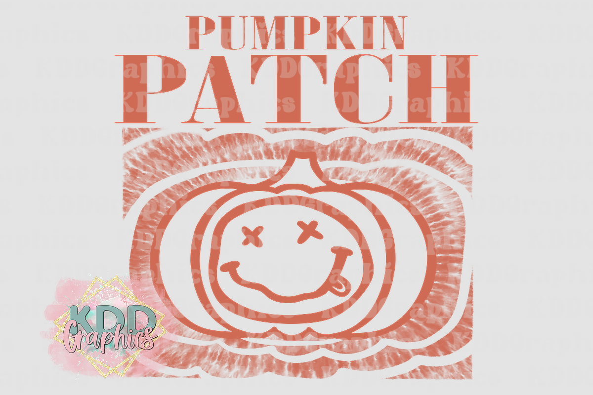 Pumpkin Patch Nirvana Smiley Face Pumpkin - Fall PNG
