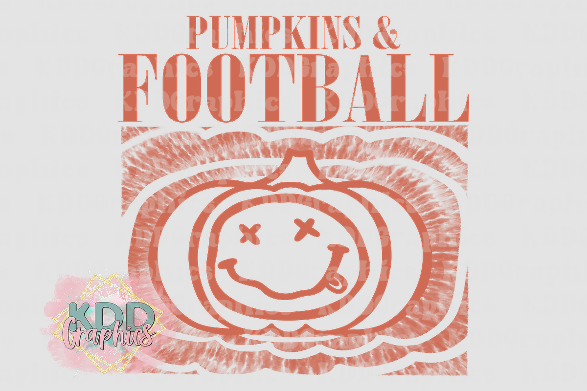 Pumpkins & Football Nirvana Smiley Face Pumpkin - Fall PNG